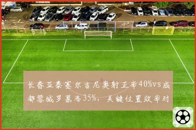 长春亚泰塞尔吉尼奥射正率40%vs成都蓉城罗慕洛35%，关键位置效率对决